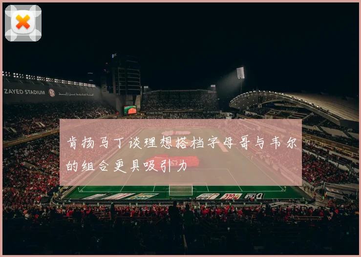 肯扬马丁谈理想搭档字母哥与韦尔的组合更具吸引力